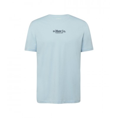 S.OLIVER T-SHIRT LIGHT BLUE