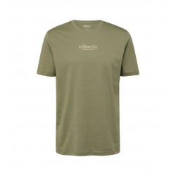 S.OLIVER T-SHIRT OLIVE