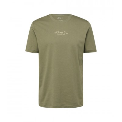 S.OLIVER T-SHIRT OLIVE