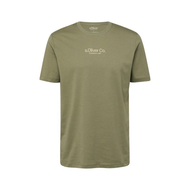 S.OLIVER T-SHIRT OLIVE