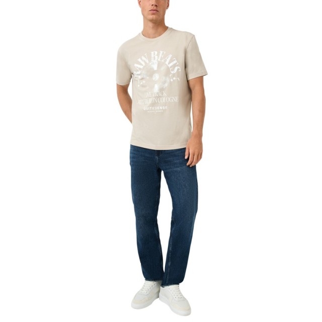 S.OLIVER T-SHIRT BEIGE