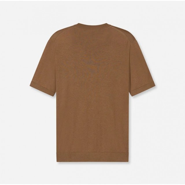 OLYMP CASUAL KNIT T-SHIRT NOUGAT