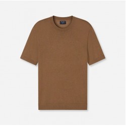 OLYMP CASUAL KNIT T-SHIRT NOUGAT OLYMP CASUAL KNIT T-SHIRT NOUGAT