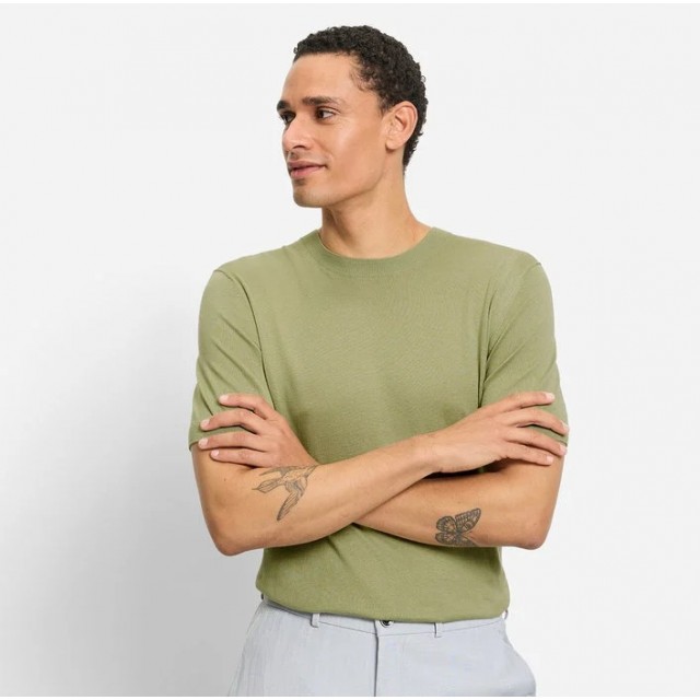 OLYMP CASUAL KNIT T-SHIRT MINT