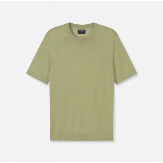 OLYMP CASUAL KNIT T-SHIRT MINT