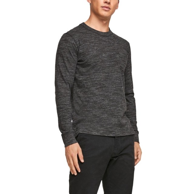 S.OLIVER T-SHIRT DARK GREY