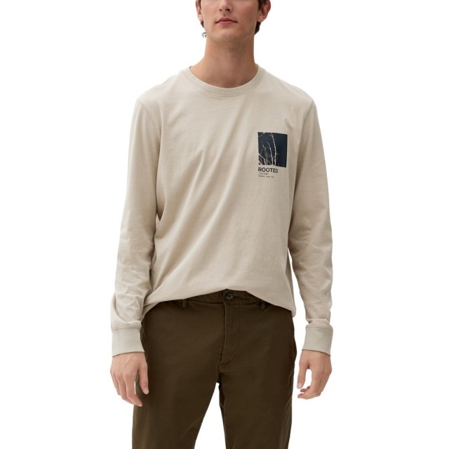 S.OLIVER T-Shirt Light Beige