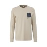S.OLIVER T-Shirt Light Beige