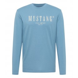 MUSTANG T-SHIRT LIGHT BLUE