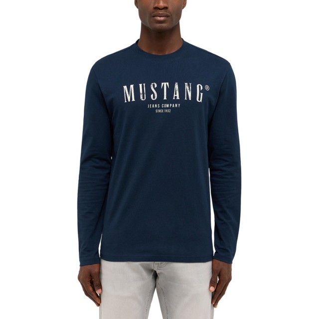 MUSTANG T-SHIRT NAVY BLUE