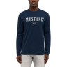 MUSTANG T-SHIRT NAVY BLUE