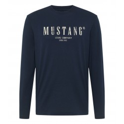 MUSTANG T-SHIRT NAVY BLUE