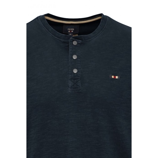 FQ1924 T-SHIRT GRANDDAD NAVY BLUE
