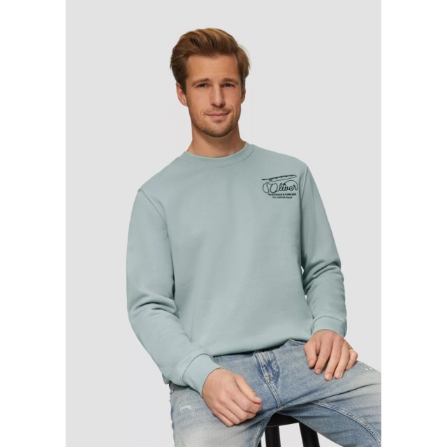 S. OLIVER SWEATSHIRT SAGE GREEN