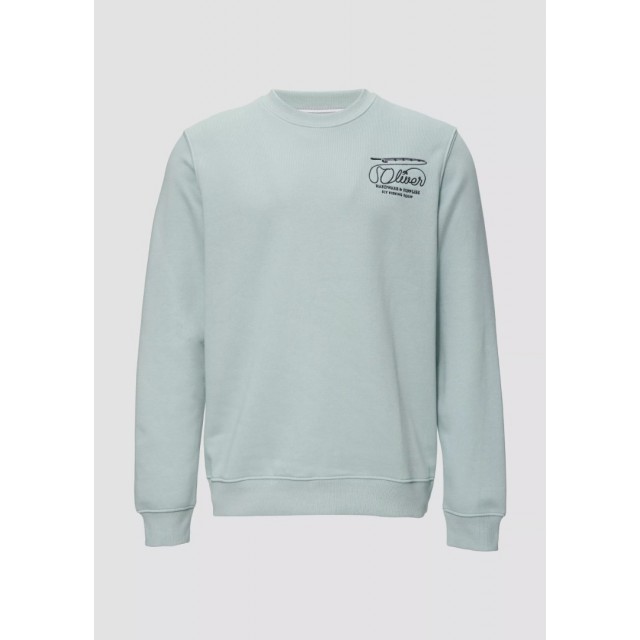 S. OLIVER SWEATSHIRT SAGE GREEN