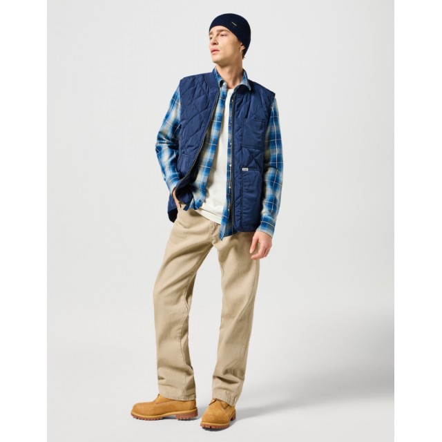 WRANGLER OVER T-SHIRT WHITE