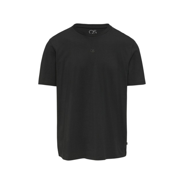 S.OLIVER T-SHIRT ΜΑΥΡΟ