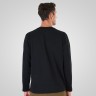 DOUBLE T-SHIRT HENLEY BLACK