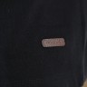 DOUBLE T-SHIRT HENLEY BLACK