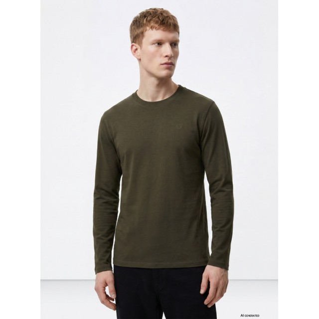 TIFFOSI LS T-SHIRT VERDE