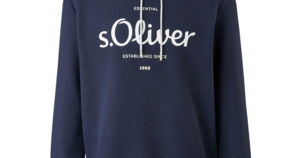BOSS Pullover met geborduurd logo in middengrijs online kopen | P&C