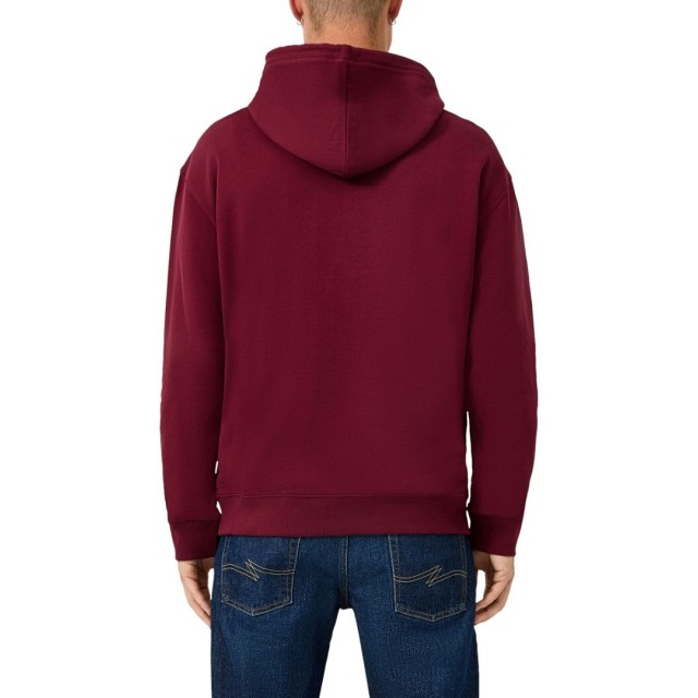 S.OLIVER HOODIE QS x VON DUTCH BORDEAUX