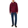 S.OLIVER HOODIE QS x VON DUTCH BORDEAUX