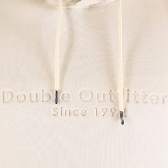 DOUBLE HOODIE POLAR WHITE