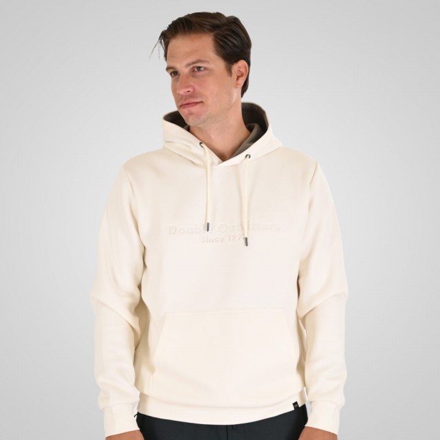 DOUBLE HOODIE POLAR WHITE