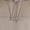 DOUBLE HOODIE SMOKE BEIGE
