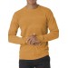 MARCUS MEN'S KNITTED NECK TOP MUSTARD
