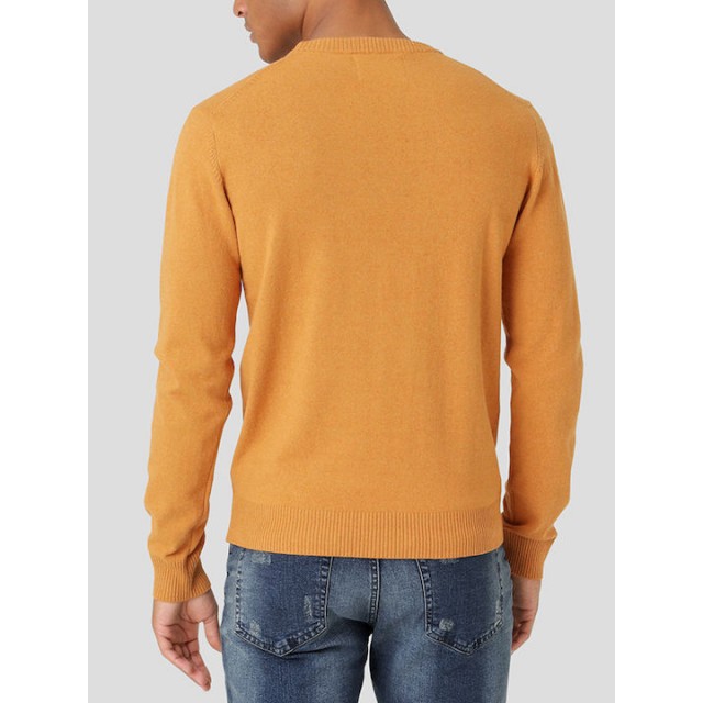 MARCUS sweater yellow / croqui color