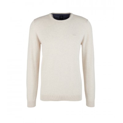 S.OLIVER knitted sweater, off white color