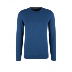 S.OLIVER knitted sweater roundnek, color raf