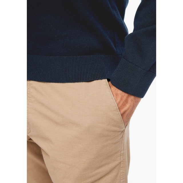 S.OLIVER knitted sweater roundnek, Blue Navy color