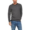 S.OLIVER knitted sweater  roundnek, grey color