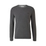 S.OLIVER knitted sweater  roundnek, grey color