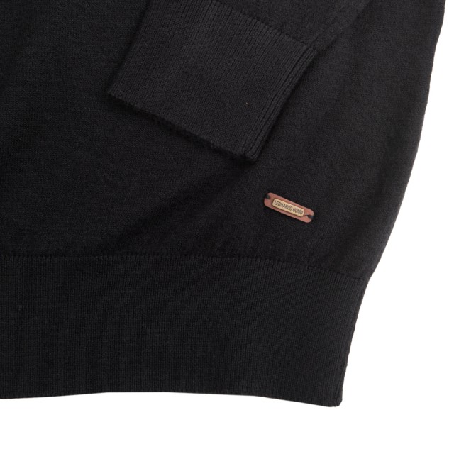 LEONARDO Πλεκτό Μαύρο 