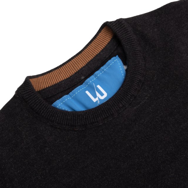 LEONARDO Πλεκτό Ανθρακί