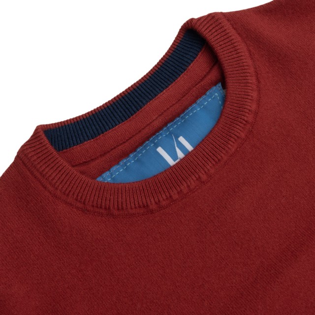 LEONARDO Πλεκτό Μπορντό