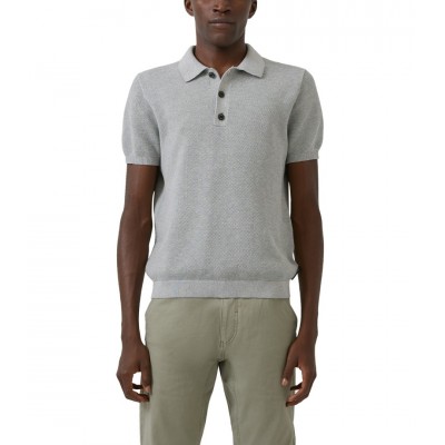 S.OLIVER KNIT POLO SHIRT GREY
