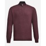 MARCUS Knit with zip Bordeaux