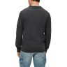 S.OLIVER KNITTED PULLOVER DARK GREY