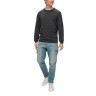 S.OLIVER KNITTED PULLOVER DARK GREY