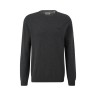 S.OLIVER KNITTED PULLOVER DARK GREY