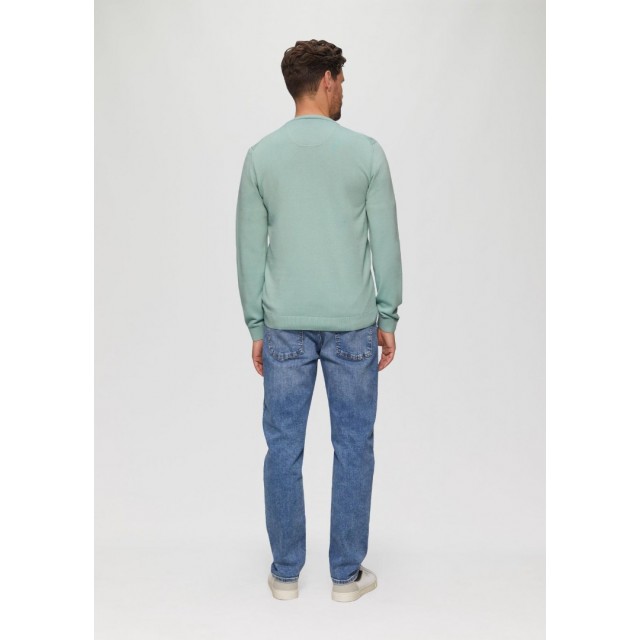 S.OLIVER KNITTED PULLOVER SAGE GREEN
