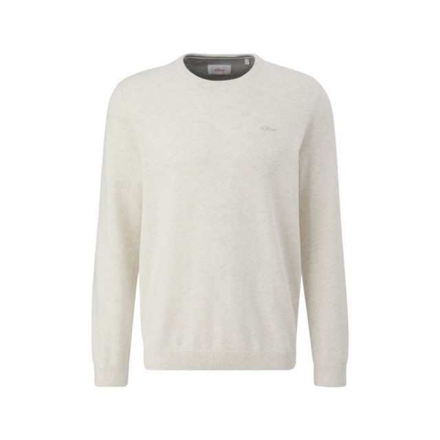 S.OLIVER KNITTED PULLOVER CREAM