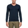 S.OLIVER knitted sweater V, blue navy color
