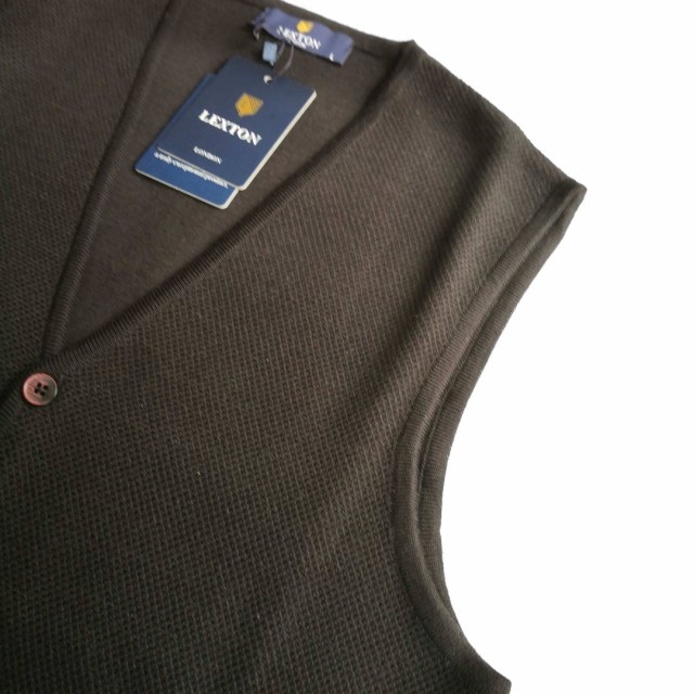 KNIT GILET BLACK (ADAM GILET)