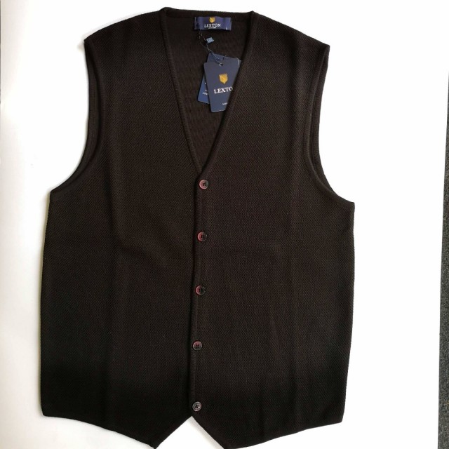 KNIT GILET BLACK (ADAM GILET)